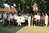 Handtmann Ltd team photo at Horwood House Party