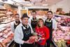 Carol Smillie joins John Lawson and team to serve customers during one of the busiest weeks of the year for butchers around the country.