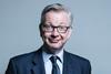 Official portrait of Michael Gove crop 1