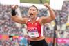 Welsh athlete Adele celebrating - photo credit Gary Mitchell