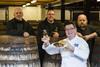 BBC Masterchef: The Professionals winner, Jamie Scott, toasts the scotch beef campaign.