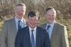 New NFU Scotland president, Allan Bowie (), accompanied by new vice presidents Rob Livesey ()and Andrew McCornick ().