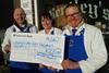 Left to right: Ian Jackson, Karen Parker and Steve Martin of Bentley’s Butchers.