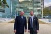 Photo of Cllr Andrew Reid and Cllr Richard Rout Suffolk County Council Copy 2