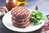 Cooked burgers