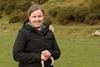 1. Caryl Hughes filming HCCs new adverts on her farm in the Ceiriog valley