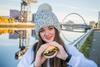 12 year old Holly Heath helps launch QMSs Better Burger Challenge in Glasgow Copy