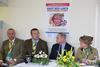 L-R: Elwyn Pugh (Asda agriculture manager at ABP), Pearce Hughes, (agriculture manager, Asda), Paul Burrows (chief executive, R.A.B.I.), Minette Batters (Ladies in Beef co-founder).