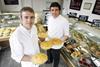 Peter Turner (left) and Joe Turner (right) from Turner's Pies.