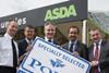 From left Paul Anderson Scottish SPCA Chief Inspector Edinburgh Region, Craig Bonnar Divisional Retail Director ASDA, Richard Lochhead Rural Affairs Cabinet Secretary, Stuart Menzies Director Meat and Poultry ASDA and Jim McLaren, Chairman of QMS .