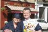 Kinross-based butcher Iain Hunter and his wife Pamela with the new publication.