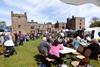 Over 3000 people turned out at Muncaster Castle to sample the Cumberland sausage.