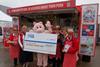 Ladies in Pigs following the announcement of the organisation's £100,000 sponsorship deal with AHDB Pork.