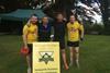 The ‘Interfood…not fitness’ team: (L to R): Tom Foran, Rob Unwin, John O’Hara and Paul Seedhouse.