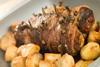 Roast lamb with rosemary and potatoes