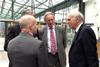 Gary Chadwick and the NFMFT's Roger Kelsey chat with Lord Curry and Vince Cable.