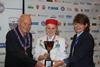 Lucy Crawshaw, winner of the Premier Young Butcher competition.