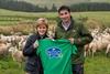 The first minister, Nicola Sturgeon MSP, was at South Slipperfield farm in Peeblesshire this morning to meet members of the farming community. Pic shows: l to r - Nicola Sturgeon MSP. Farmer, Richard Dykes of South Slipperfield farm. Richard Lochhead…