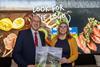 Cabinet Minister Llyr Gruffydd and Hybu Cig Cymru Chair Catherine Smith at SIAL