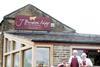 Beefing up the business. Brindon Addy is pictured third from left with members of his butchers’ brigade in front of the newly extended shop.