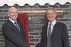 L-R: Managing director of Pickstock Telford with The Rt Hon Owen Paterson MP, Secretary for Environmental, Food and Rural Affairs who officially opened the plant.