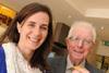 Elena Dickson and Cllr Alan Kerr e1407929762796