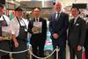 HCC’s Rhys Llywelyn launches a food fair in Osaka