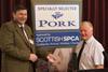 Stuart-Earley-Scottish-SPCA-Chief-Executive-presenting-Gordon-McKen-with-a-Scottish-SPCA-3rd-Century-medal