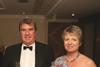 Graham pictured with his wife Valerie at the 2009 Meat Management Awards.