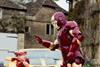 Joshua meets Iron Man, just one example of the dreams that Make-A-Wish fulfil