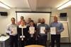 Bernard Matthews - WATOK certificate presentation - Sept 2014