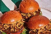 Neat plant-based burgers