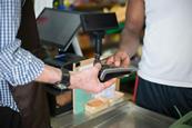 Supermarket card reader
