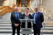 Andrew Connon Elena Whitham MSP Jim Fairlie MSP