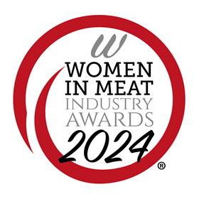 Women in Meat Industry Awards logo 2024 (TM) with background