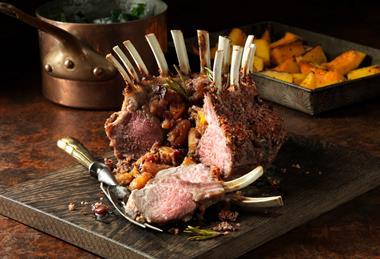 Lamb cutlet crown