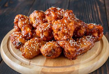 Glazed chicken