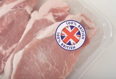 British Pork Meat Label (Packaging)