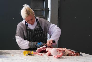 Beef Education Day 2025 ABP butcher Holly McDermott