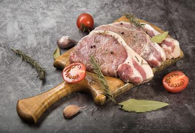 Raw pork