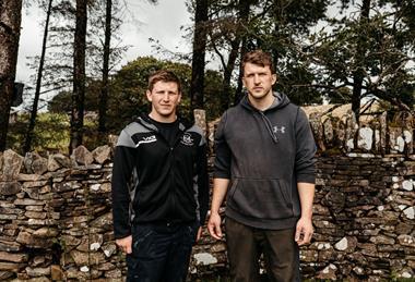 Welsh beef farmers Ben and Ethan Williams