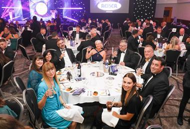 Guests sat for dinner at the Meat Industry Awards 2023