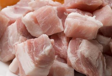 Pork pieces