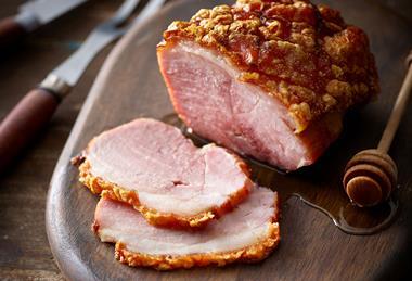 Honey roast ham