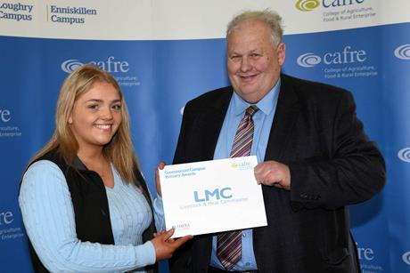 Rebekah Woodside, LMC bursary recipient