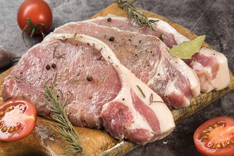 Raw pork