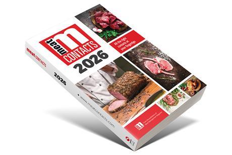 Meat Contacts 2026 Front Cover