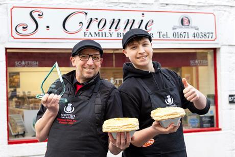 Steak Pie Champion Steven Cronnie - Scottish Craft Butchers