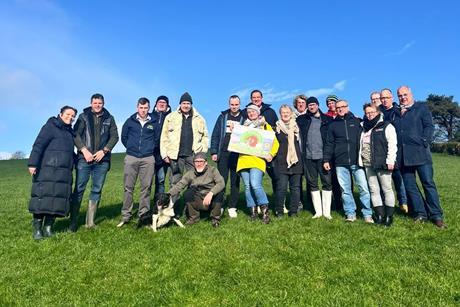 German meat specialists visited Welsh farms