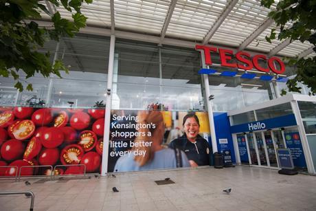 Tesco storefront